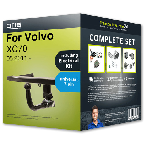 Towbar detachable for volvo - detachable,