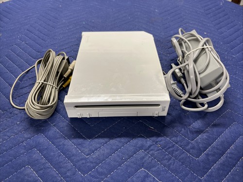 Untested nintendo wii white - untested,