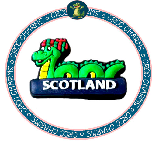 Scottish themed croc charms - themed,