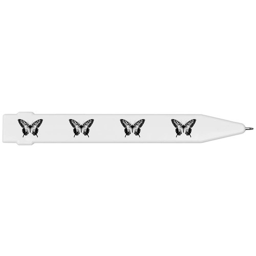 Open winged butterfly flat - 'open,