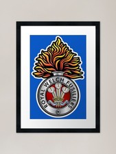 ROYAL WELCH FUSILIERS Framed