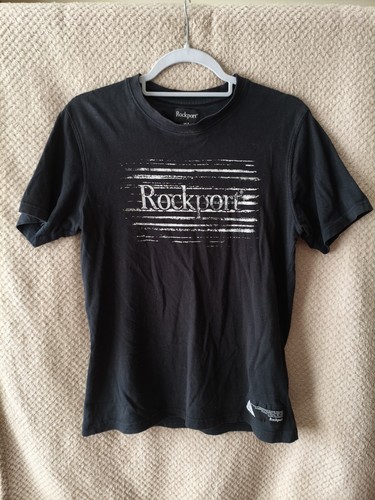 Rockport black shirt graphic - t,