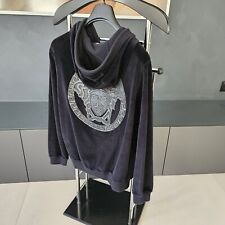 RRP£750 Versace Mainline Medusa Velvet Tracksuit Size XS With CLG