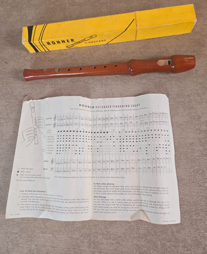Vintage wood hohner - wood, educator