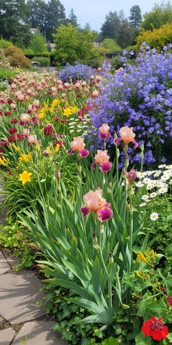 Iris germanica carnaby - germanica,