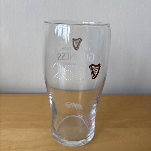 Guinness glass 250 year