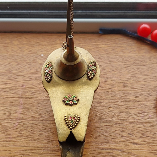 Aladdin style brass oil - style,