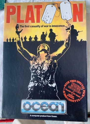 Platoon commodore cassette - platoon,