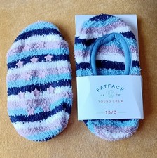 BNWT FatFace Slippersocks Size 13 - 3