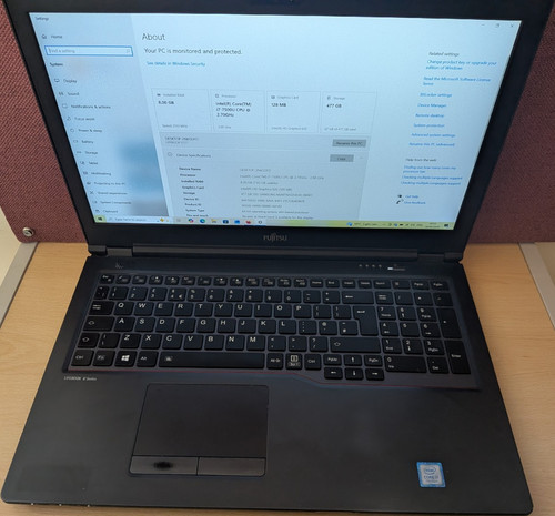 Fujitsu lifebook u757 - fujitsu, laptop