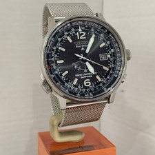 CITIZEN Men's Promaster  Eco Drive Radio Controlled Mesh Strap WatchH411-T003745