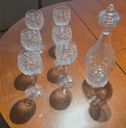 Waterford crystal lismore set - crystal,