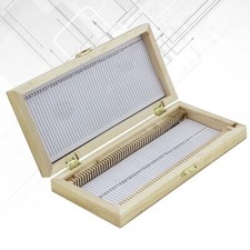 Microscope Wooden Slide Case