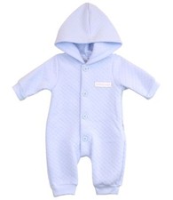 BabyPrem Baby Boys Clothes Blue All-In-One Suit Cosy Outfit Newborn - 0-3m