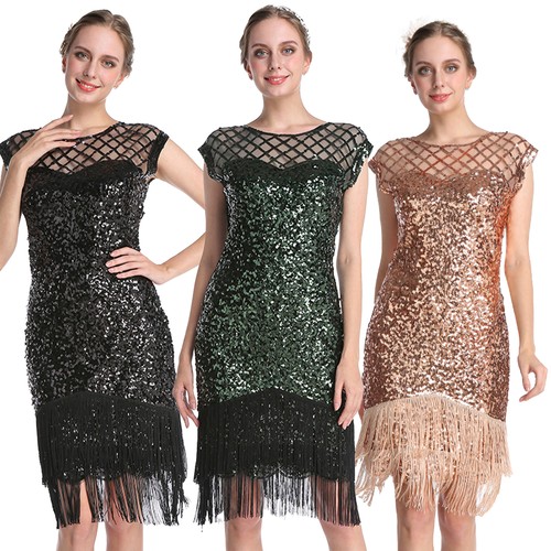 Women 1920s sequin - women, dress