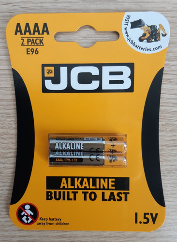 Jcb aaaa batteries - batteries, super