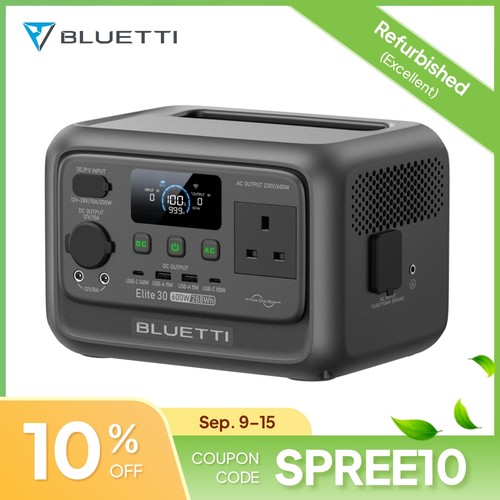 Bluetti elite 288wh 600w - bluetti,