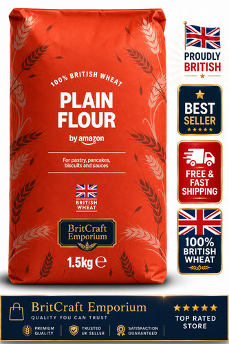 Plain wheat flour - 1.5kg, by