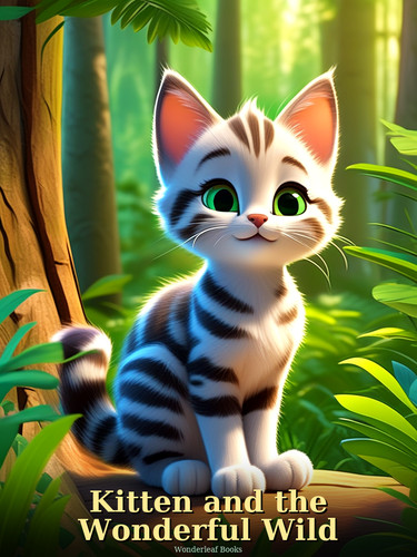 Kitten and the wonderful - kitten,