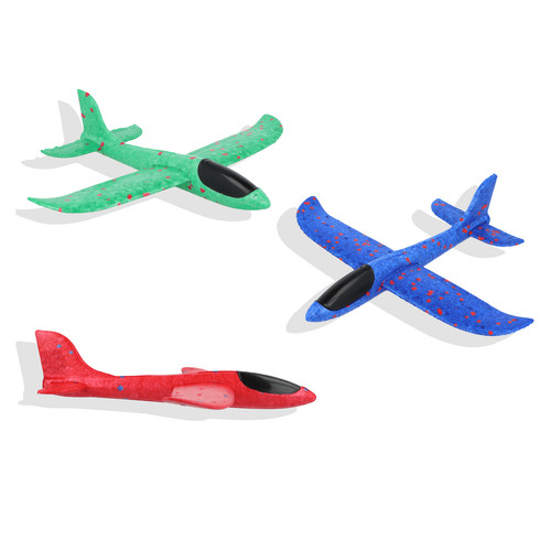 Flying plane foam glider - flying,