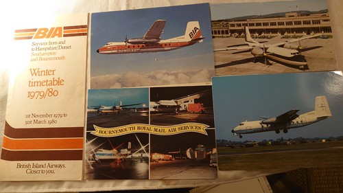 Handley page herald postcards - page,