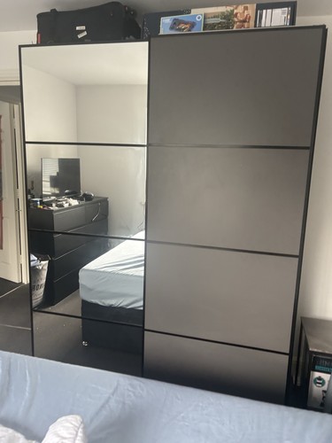 Large grey mirrored - large,