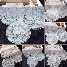 Set of 4 Vintage Embroidered