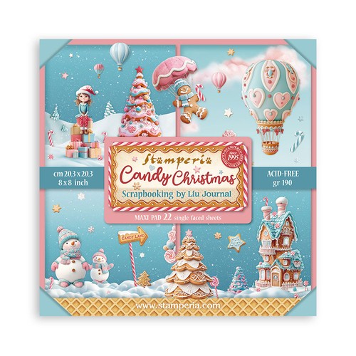Stamperia scrapbook maxi paper - stamperia,