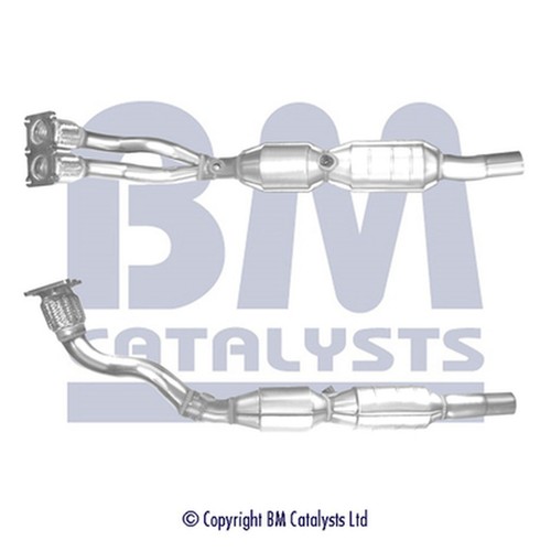 Catalytic converter fit kit - catalytic, +