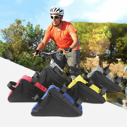 Storage bicycle triangle bag - storage,