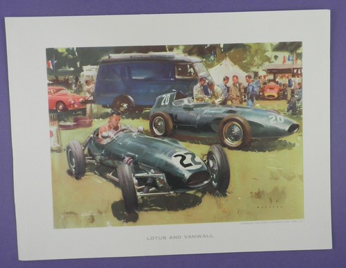 Lotus and vanwall - vanwall, frank