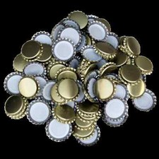 Crown caps for beer bottles - crown,