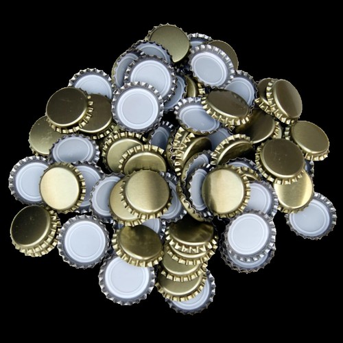 Crown caps for beer - bottles,