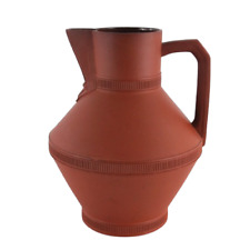 Christopher Dresser Terracota Jug Made by Watcombe Pottery 7" Tall
