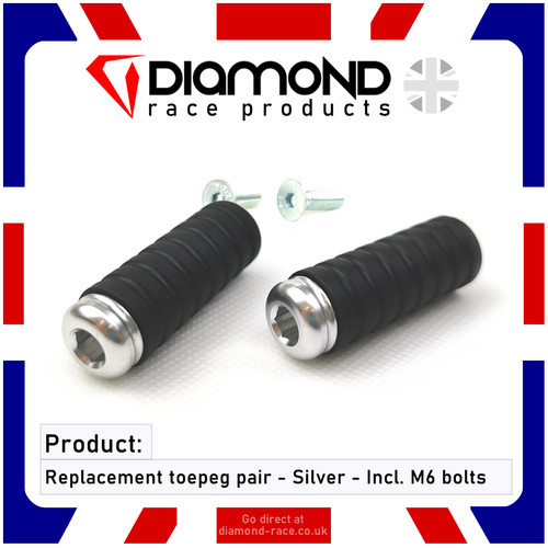 Diamond replacement toepegs - -,