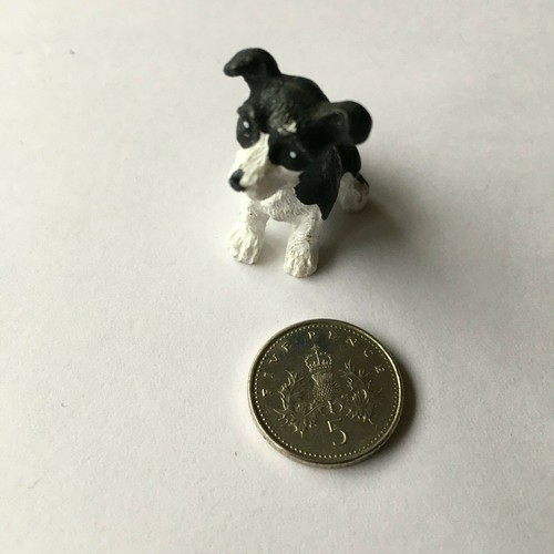 Dolls house sheep dog - dolls,