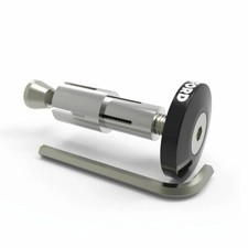 Oxford Bar Ends 2 Black Essential Motorcycle Bar Ends 22mm Bars - OX598