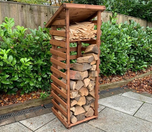 Extra tall large wooden - large, log