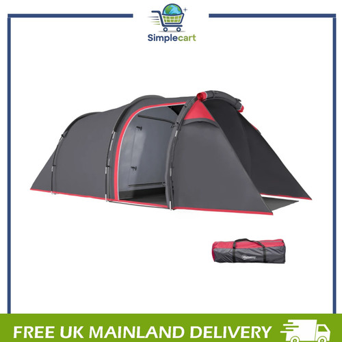 Man camping tent 2 rooms - camping, w/