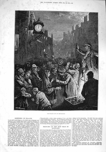 Original old antique print - antique,