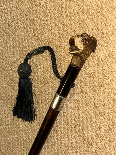 Antique walking stick cane - antique,