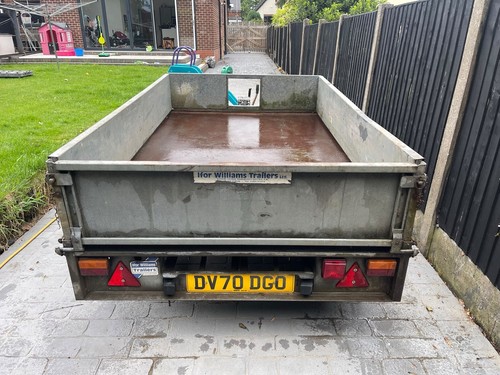 8x4 flat bed trailer - 8x4, ready
