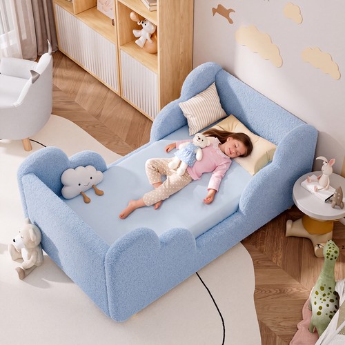 Naizea toddler bed upholstered - naizea, bed-upholstered