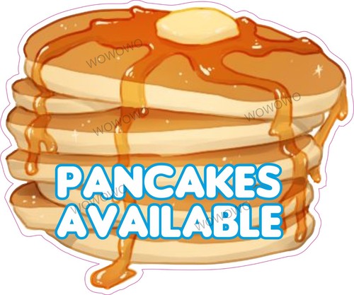 Catering van sticker - , pancakes