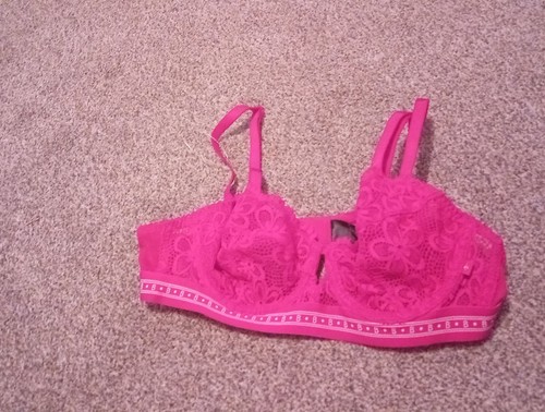 Hot pink bra - pink,