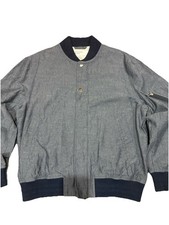 Universal Works Linen Mix Bomber Jacket Size M