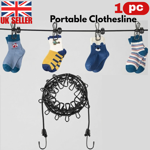 Portable clothesline elastic - portable,