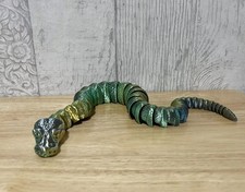 Articulated Ball Python Toy 3d