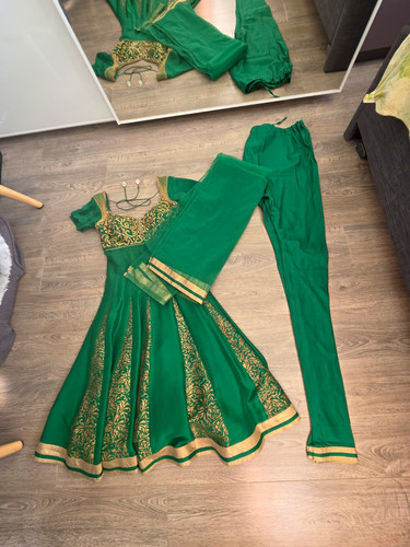 Indian outfit anarkali suit - outfit,