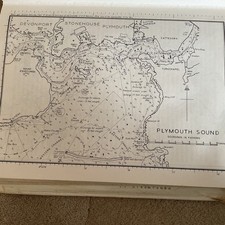 VINTAGE SEA CHART / NAUTICAL